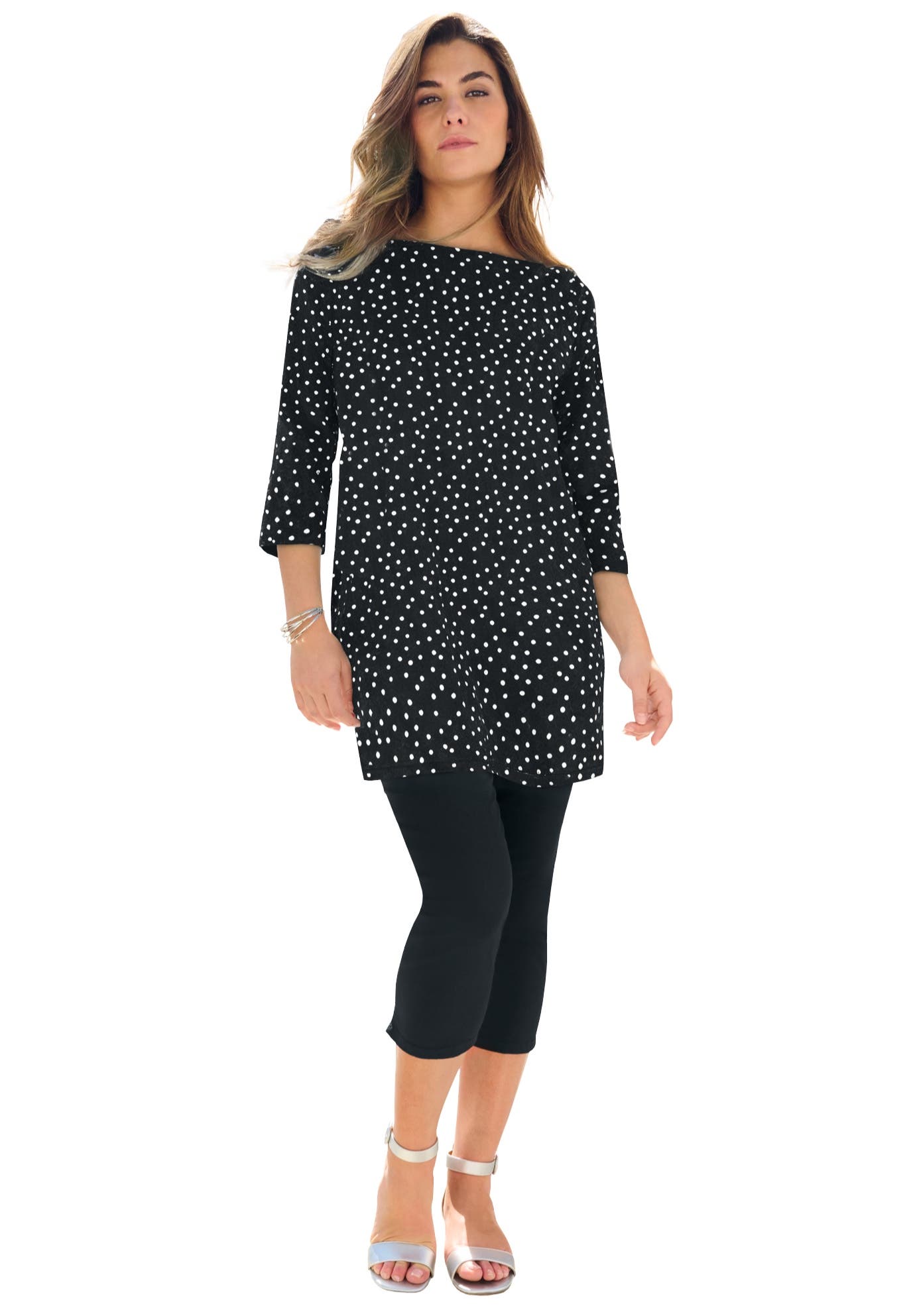 selected BLACK PAINTED DOT