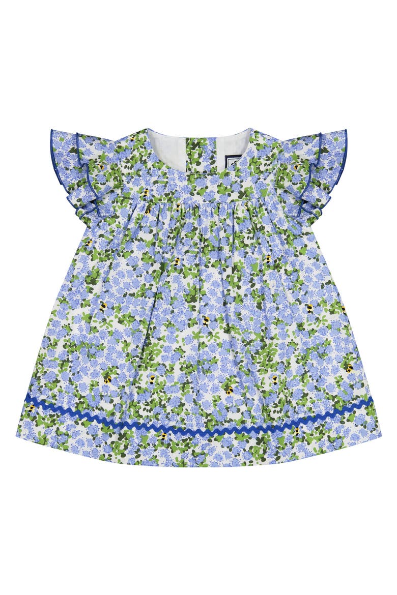 Maeve Baby Dress Blue Hydrangea, Main, color, Blue Hydrangea