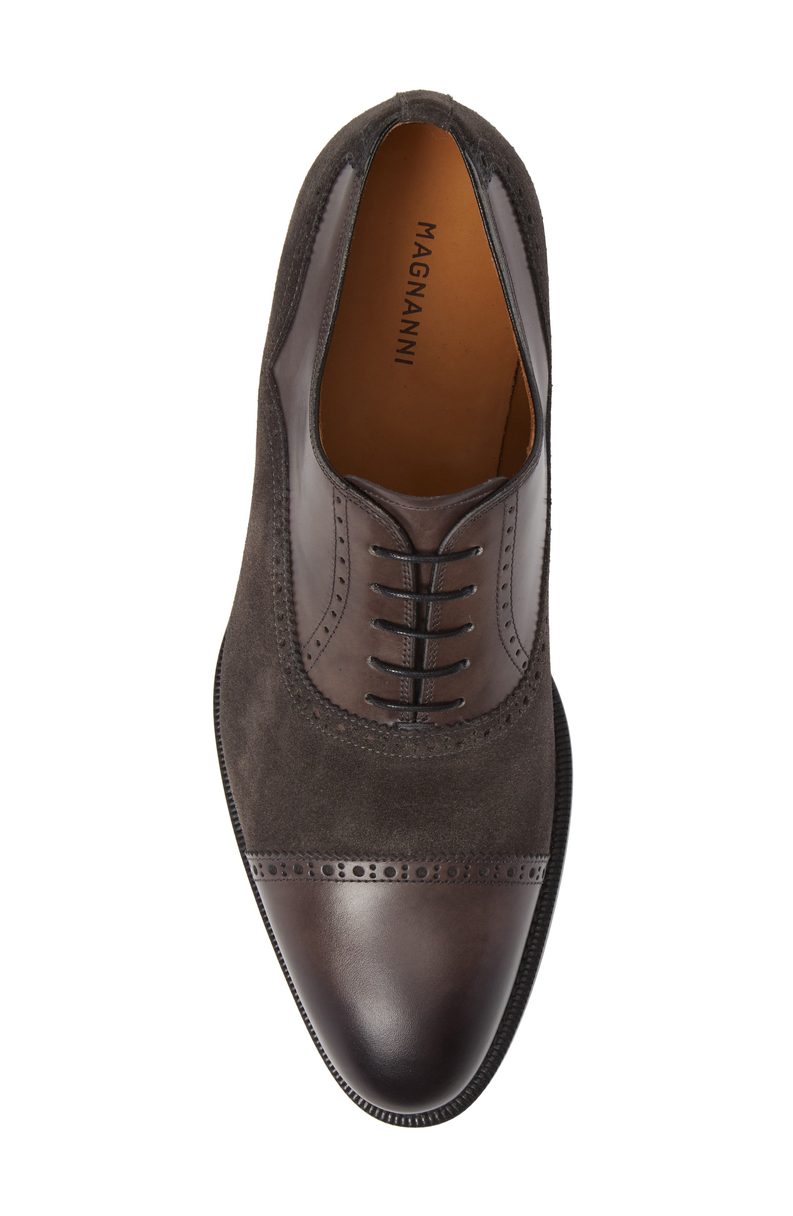 Magnanni 'Lamont' Cap Toe Oxford, Alternate, color, 