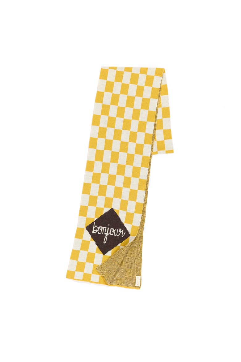 Bonjour Knit Scarf, Alternate, color, Breathless