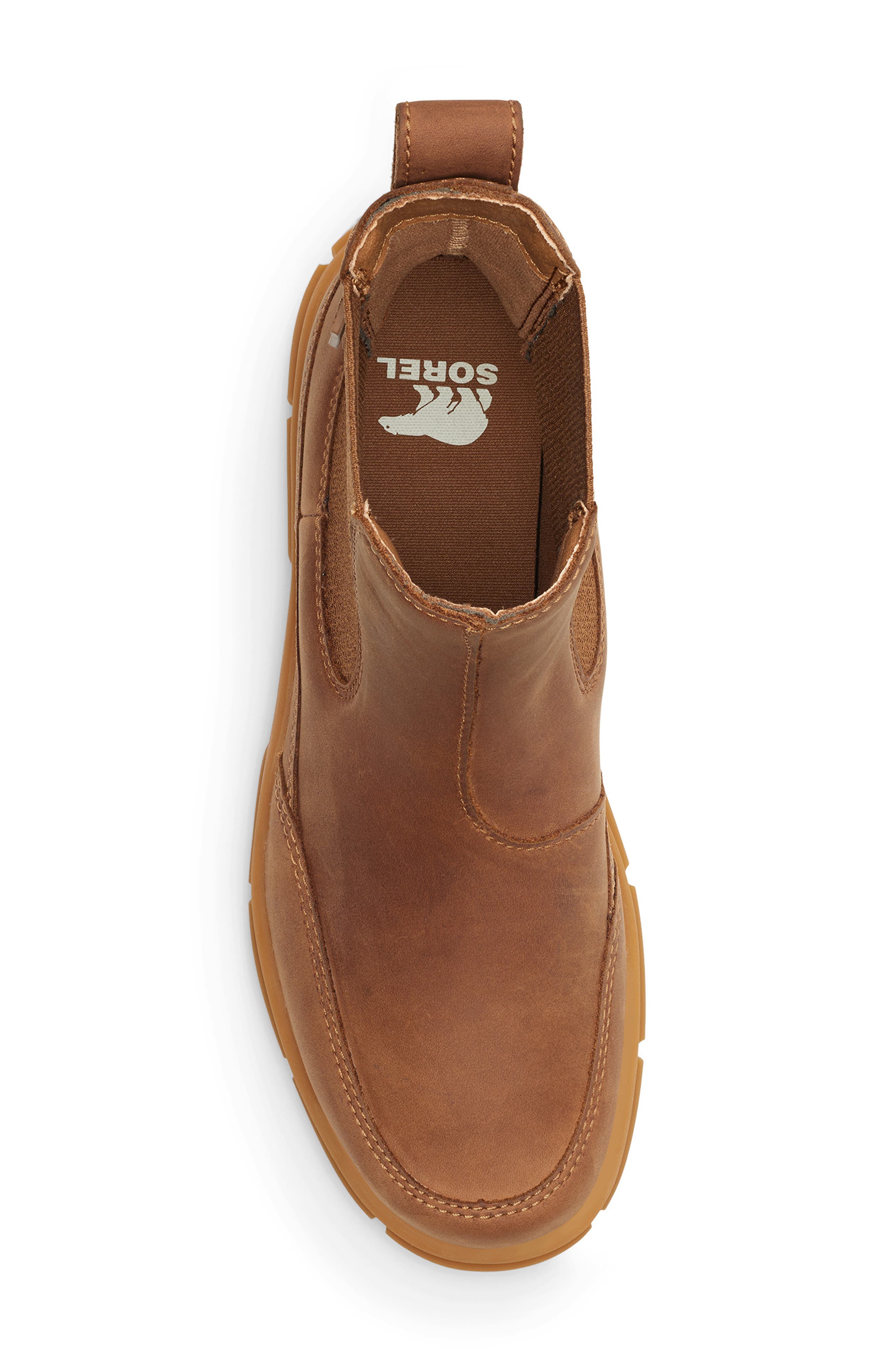 SOREL Explorer Chelsea Boot, Alternate, color, Velvet Tan/ Gum 2