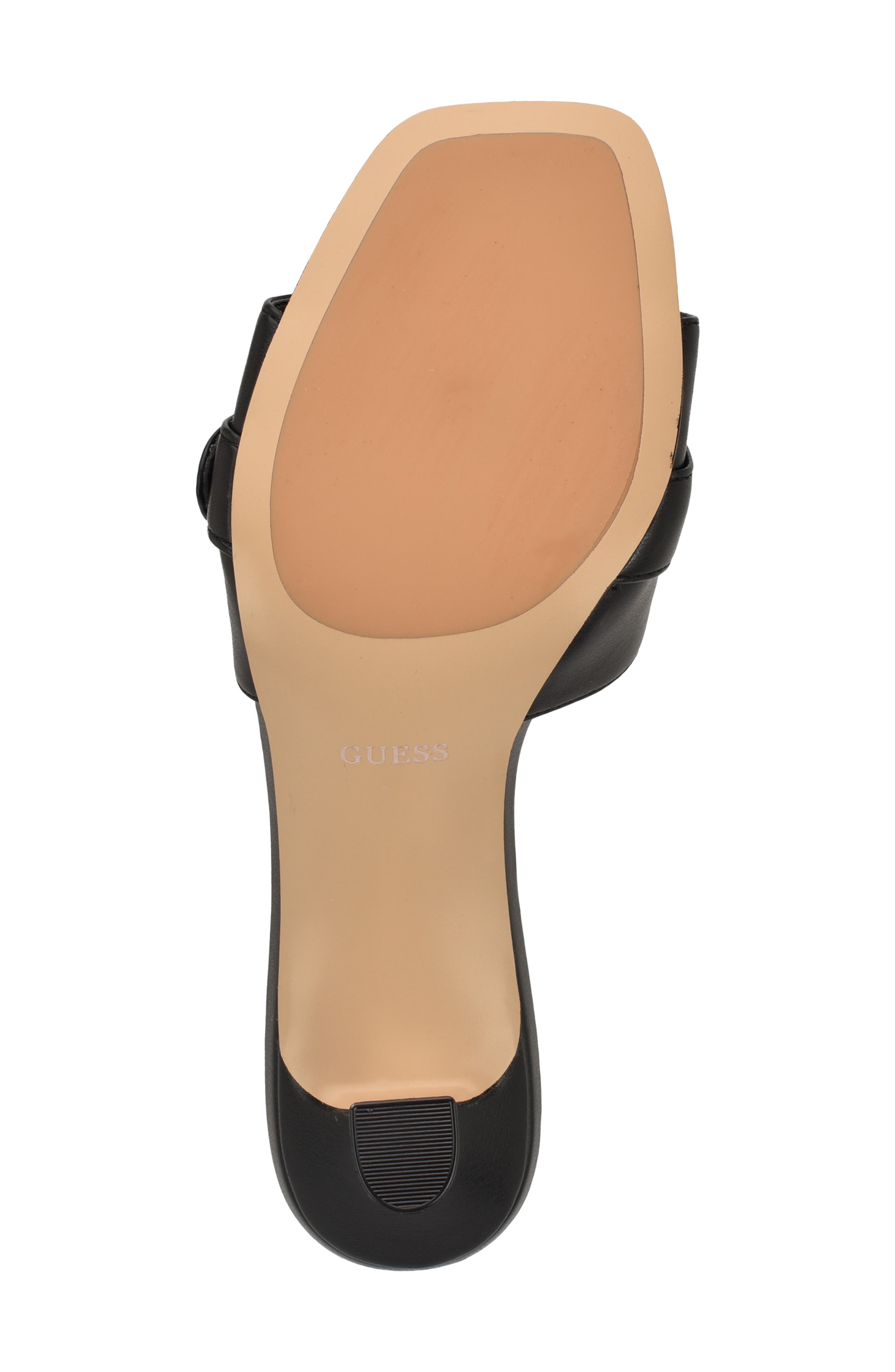 GUESS Dittara Slide Sandal, Alternate, color, Black