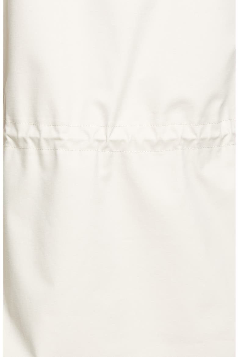 Shoreside Waterproof Hooded Raincoat, Alternate, color, IVORY