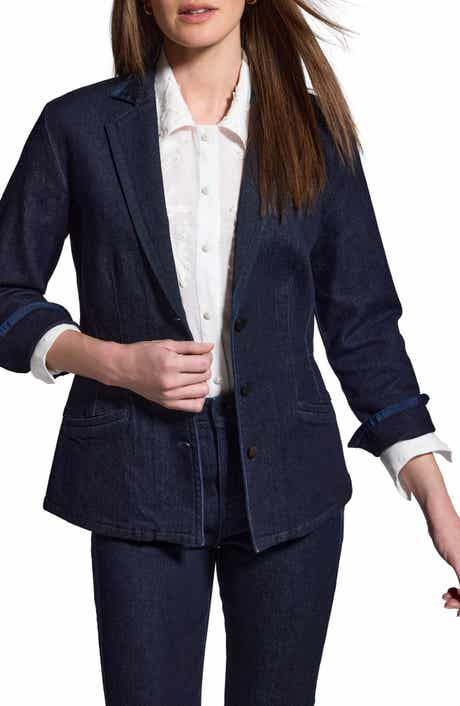 Ribbon Trim Blazer
