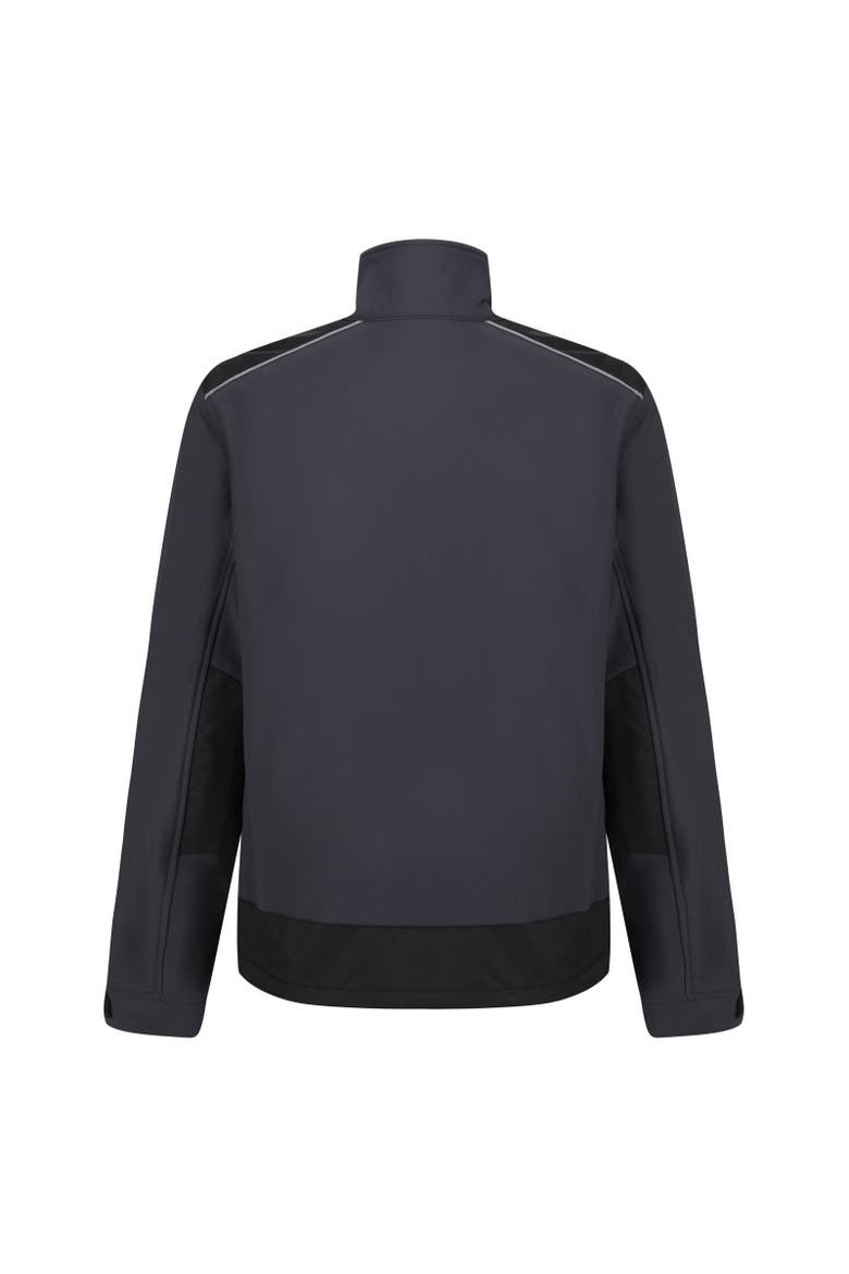 Sandstom Workwear Softshell Jacket, Alternate, color, Seal Grey and Black