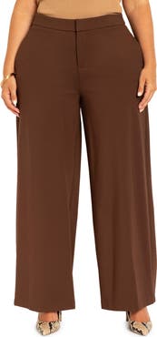 ELOQUII The Ultimate Stretch Wide Leg Work Pant