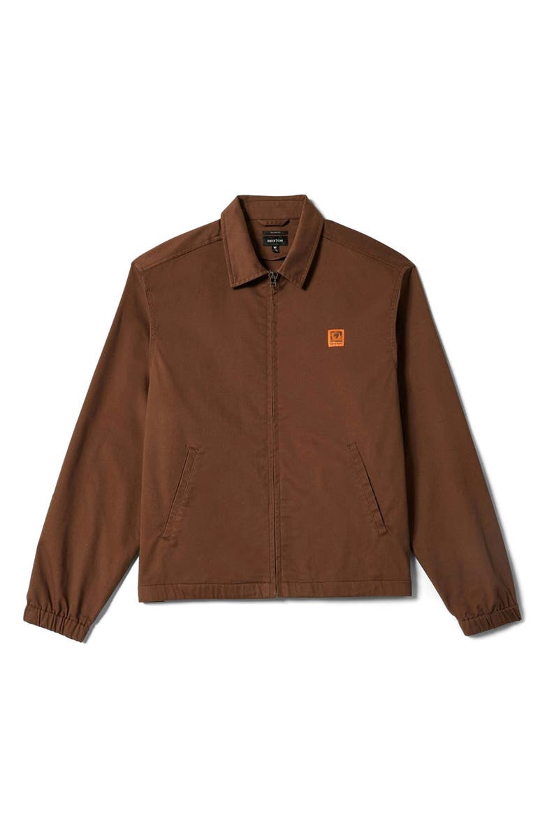 Brixton Union Harrington Relaxed Jacket, Alternate, color, Pinecone Brown