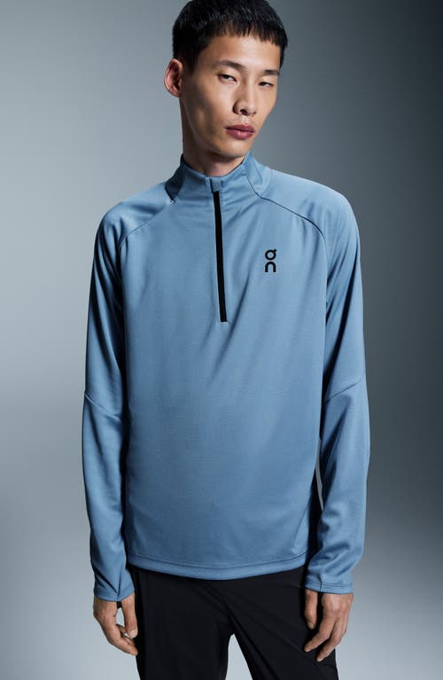 On Climate Knit Quarter Zip Running Top
