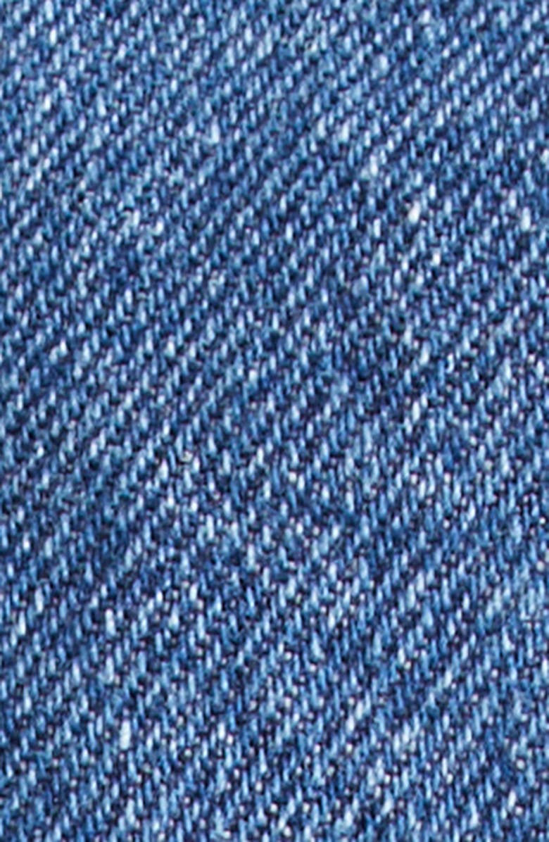 OSSOU Cinch Denim Shirt Jacket, Alternate, color, Horizon Wash