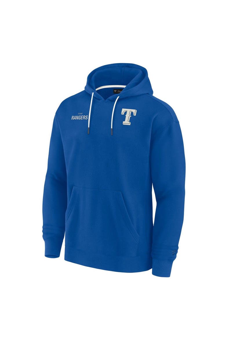 Unisex Fanatics Signature Royal Texas Rangers Elements Super Soft Fleece Pullover Hoodie, Alternate, color, Royal
