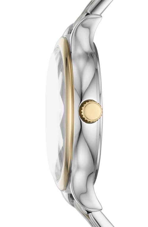 Fossil Laney Two-tone Bracelet Watch, 34mm In Two Tone