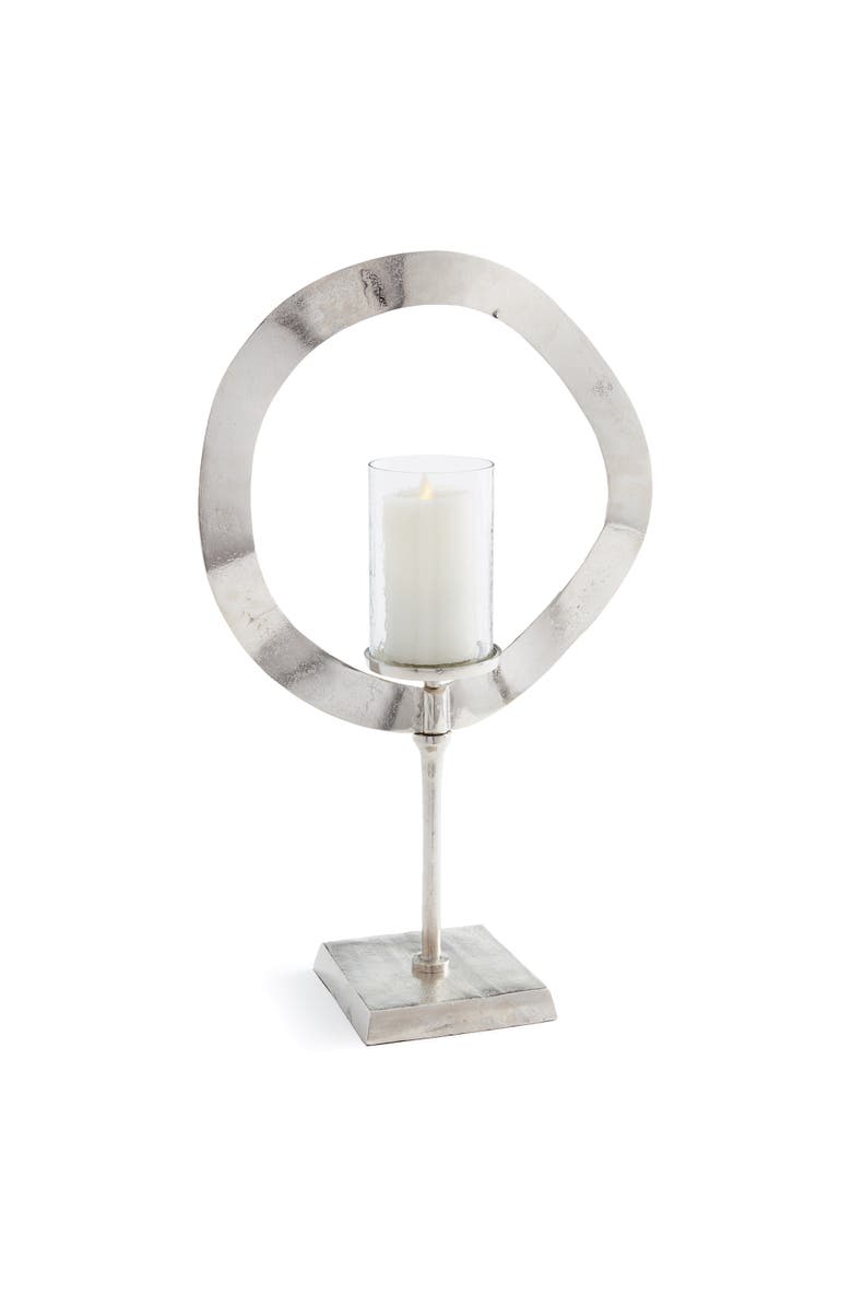 Napa Home & Garden Oracle Candle Stand 25", Main, color, Silver