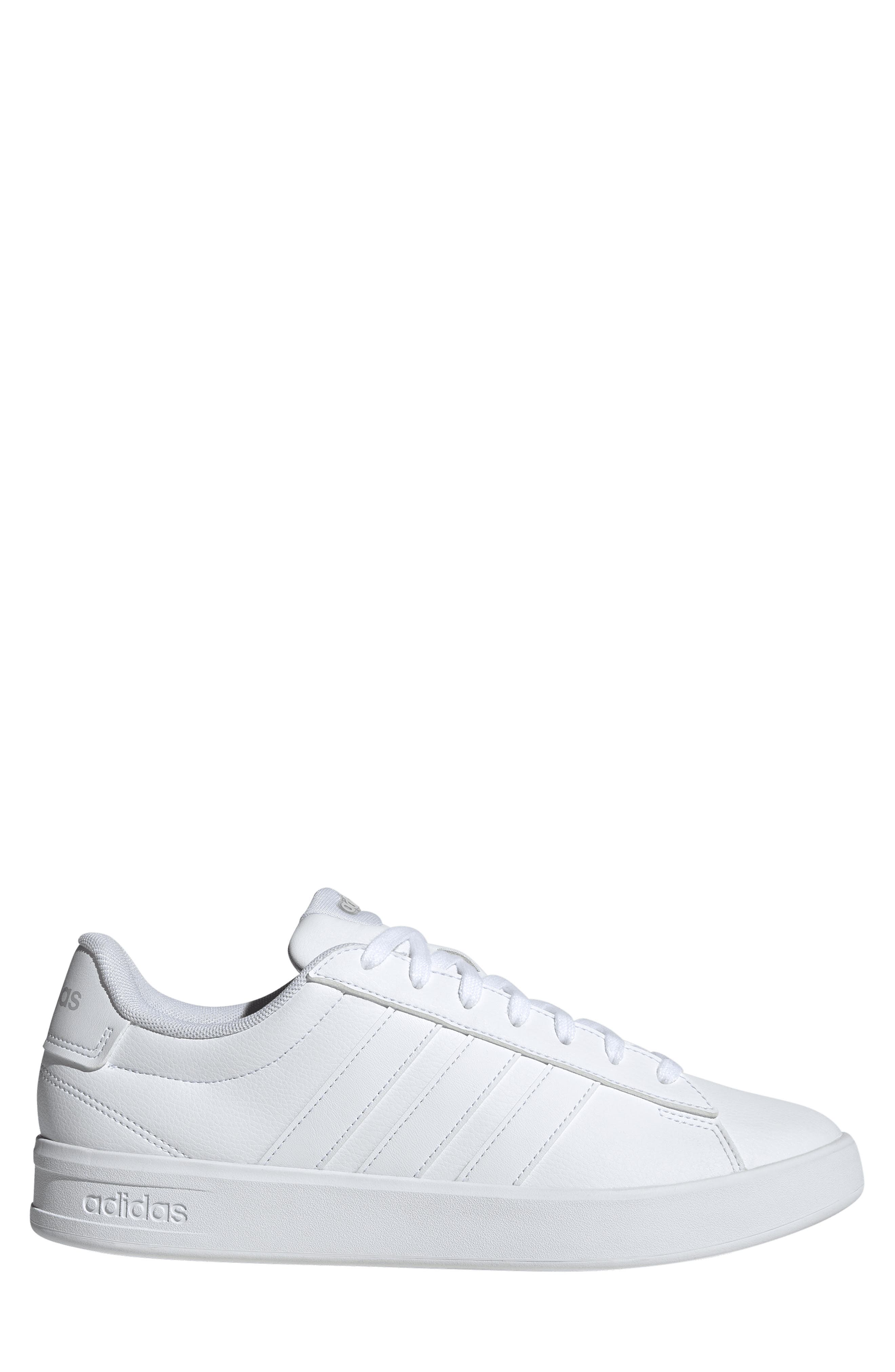 adidas Grand Court 3.0 Sneaker, Alternate, color, White/ White/ Grey Two
