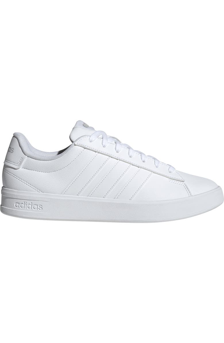 adidas Grand Court 3.0 Sneaker, Alternate, color, White/ White/ Grey Two