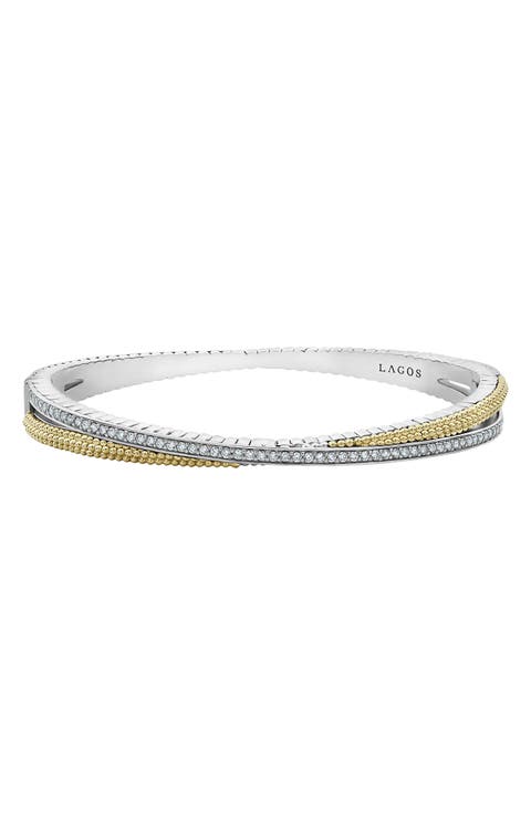 Caviar Lux Diamond Bangle