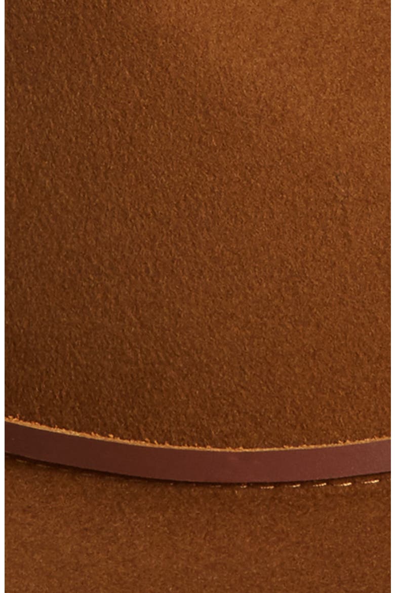 Wesley Wool Fedora, Alternate, color, CARAMEL