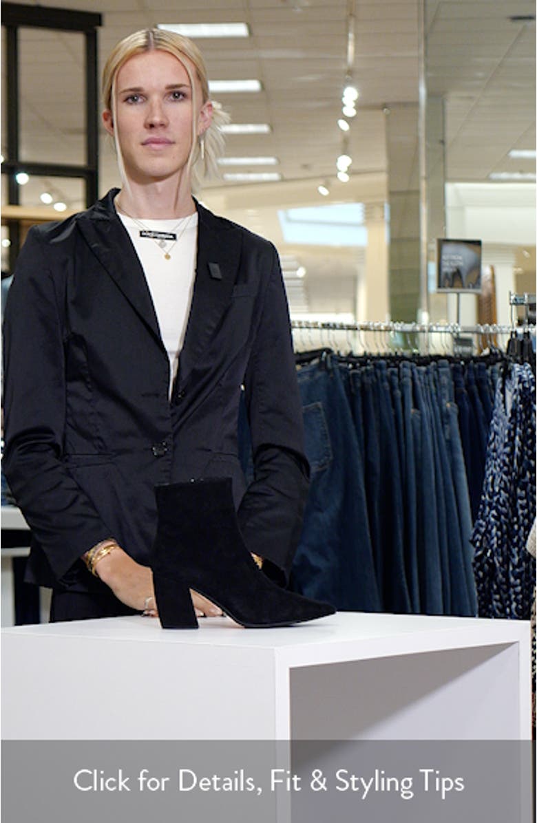 Botita Block Heel Bootie, sales video thumbnail