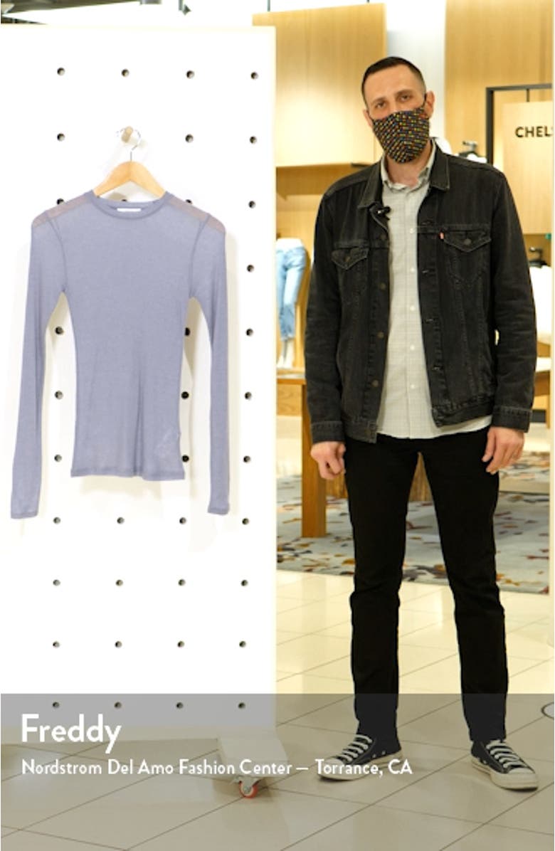 Rib Crewneck Shirt, sales video thumbnail