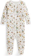 Ralph Lauren Polo Bear Print Long Sleeve Cotton Footie