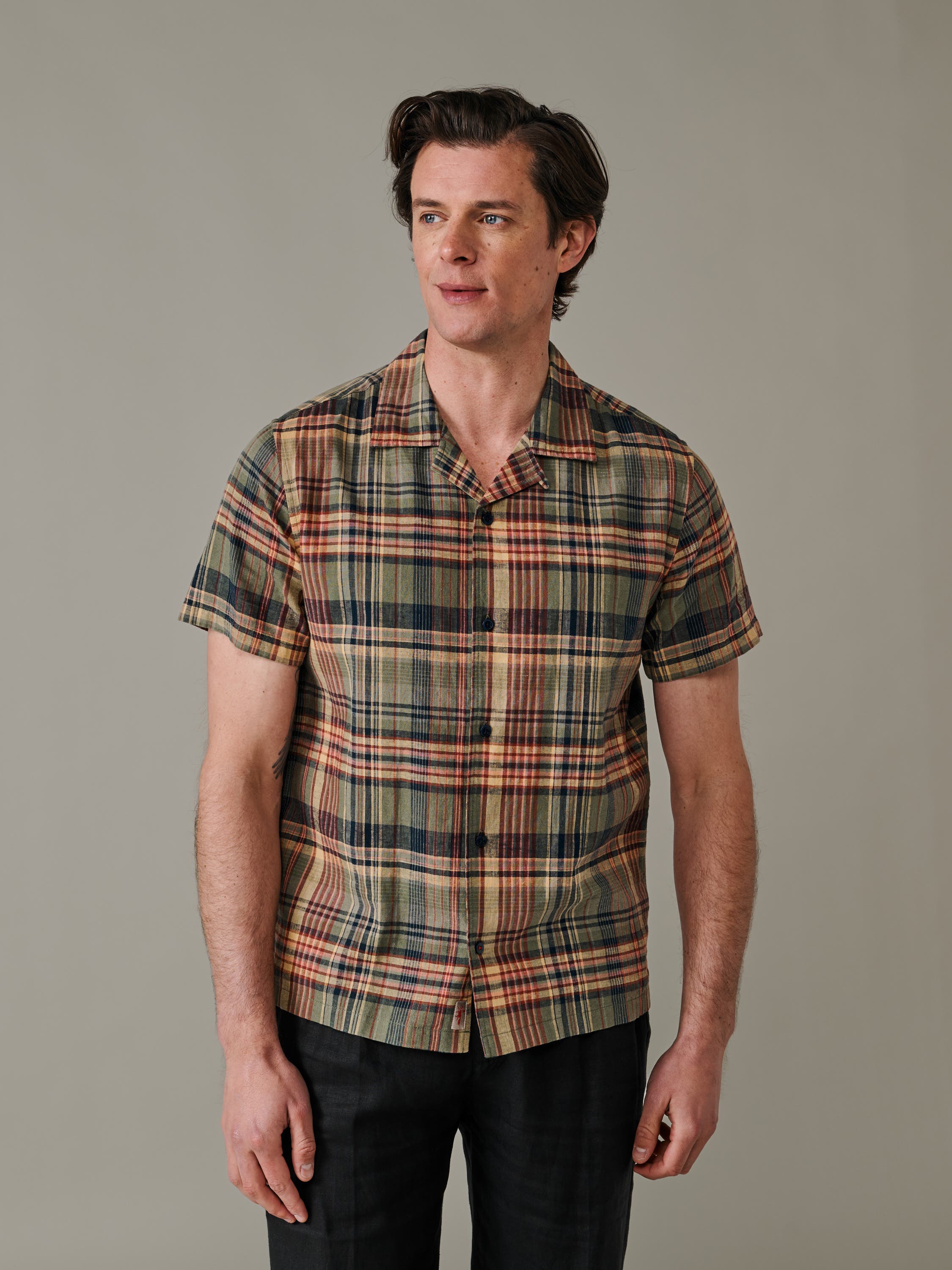 Khaki Check