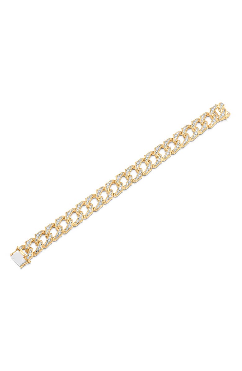 Sara Weinstock Lucia Diamond Link Bracelet, Main, color, Yellow Gold