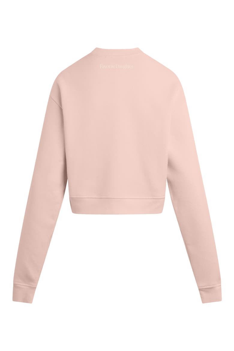 Mom of the Year French Terry Graphic Sweatshirt, Alternate, color, PALE PINK/ GARDENIA