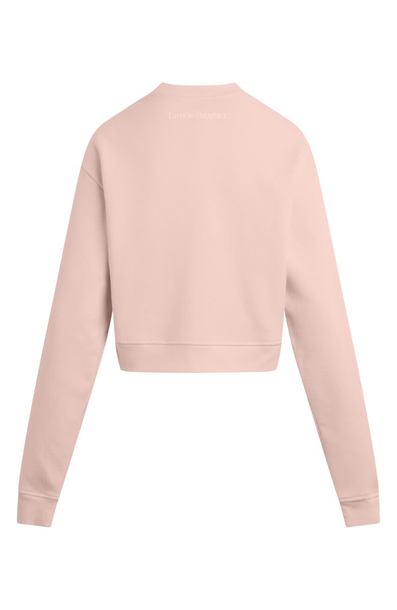 Favorite Daughter Mom of the Year French Terry Graphic Sweatshirt, Alternate, color, Pale Pink/ Gardenia