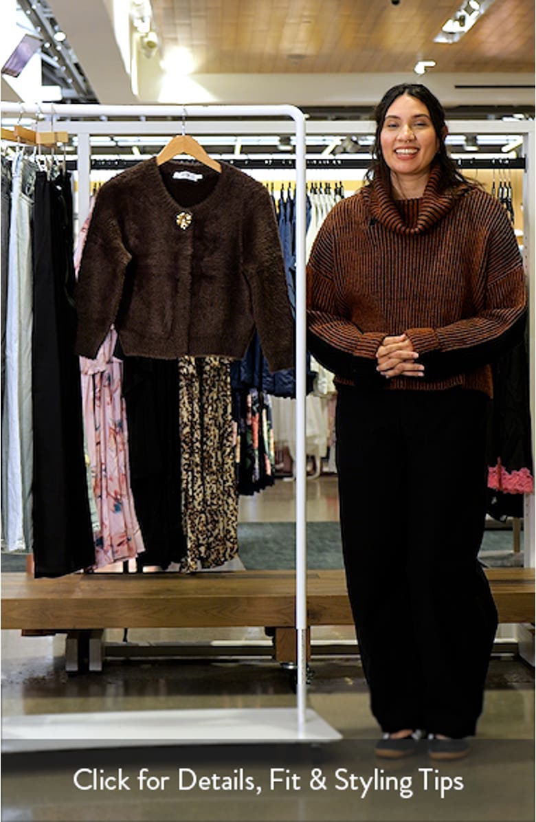 Faux Fur Cardigan, sales video thumbnail