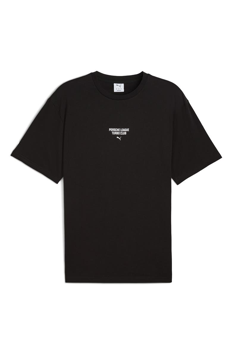 PUMA Porsche League 1 Graphic T-Shirt, Main, color, Puma Black