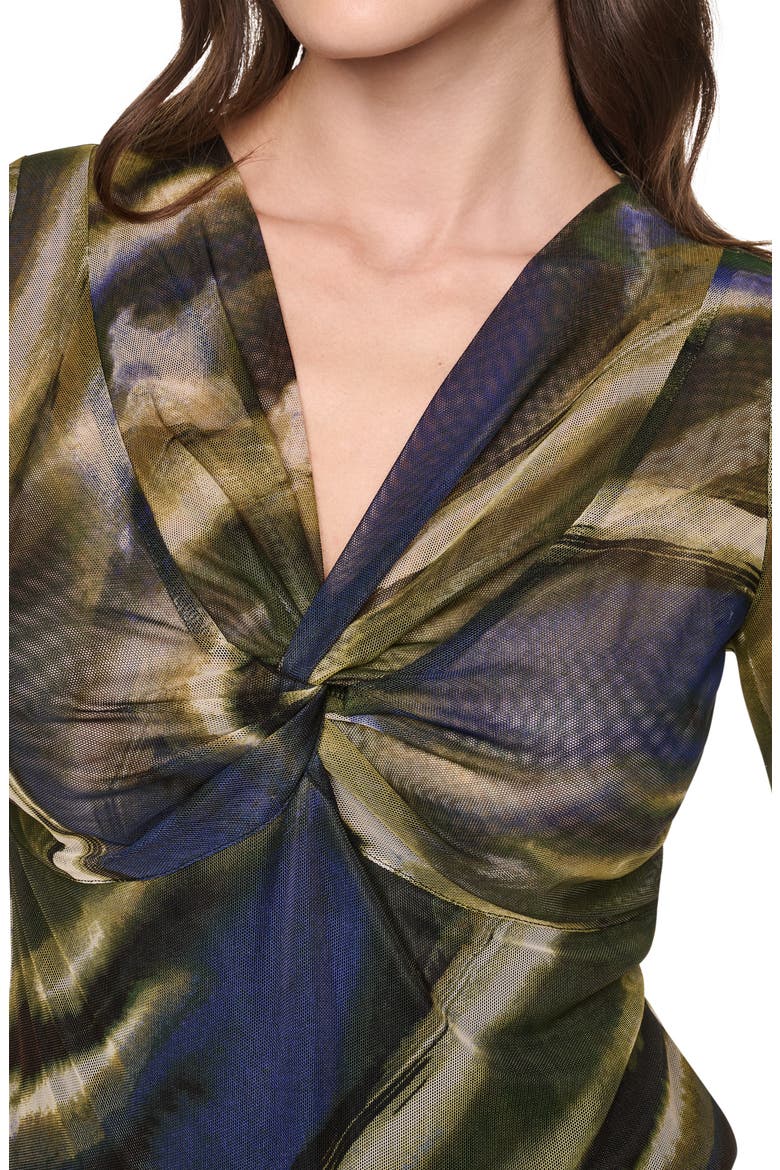 Twist Front Mesh Top, Alternate, color, BRUSHED RIVERSIDE