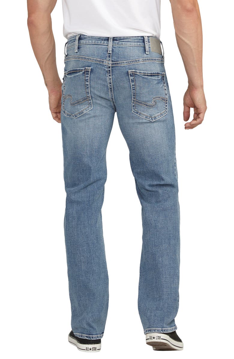 Silver Jeans Co. Gordie Relaxed Straight Leg Jeans, Alternate, color, 