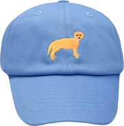 Bits & Bows Retriever Dog Twill Baseball Hat