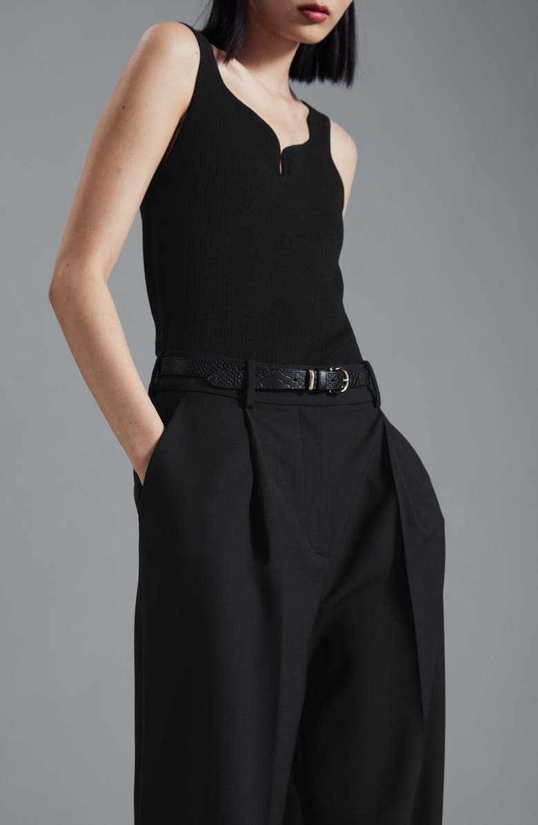 & Other Stories High Waist Wide Leg Trousers, Alternate, color,