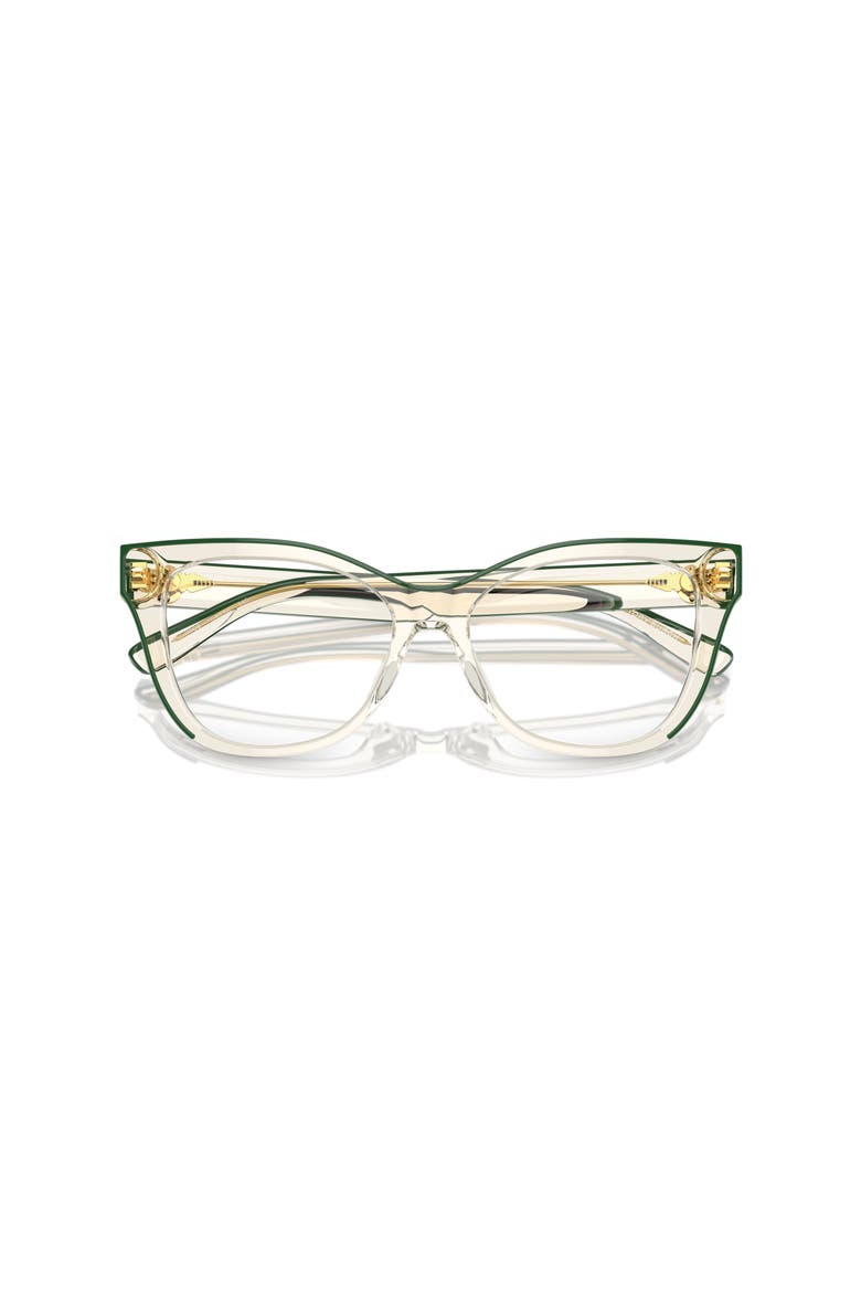51mm Cat Eye optical glasses, Alternate, color, Yellow