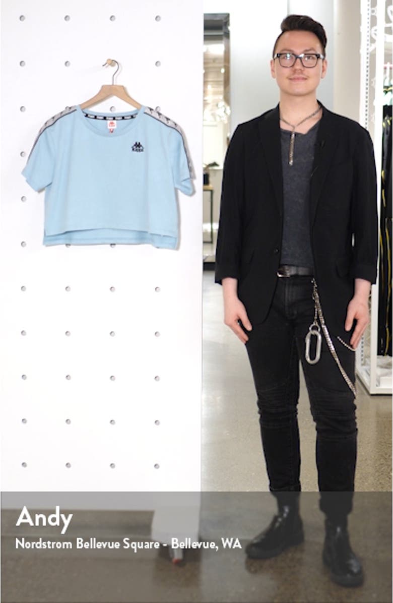 Kappa Apua Crop Tee, sales video thumbnail