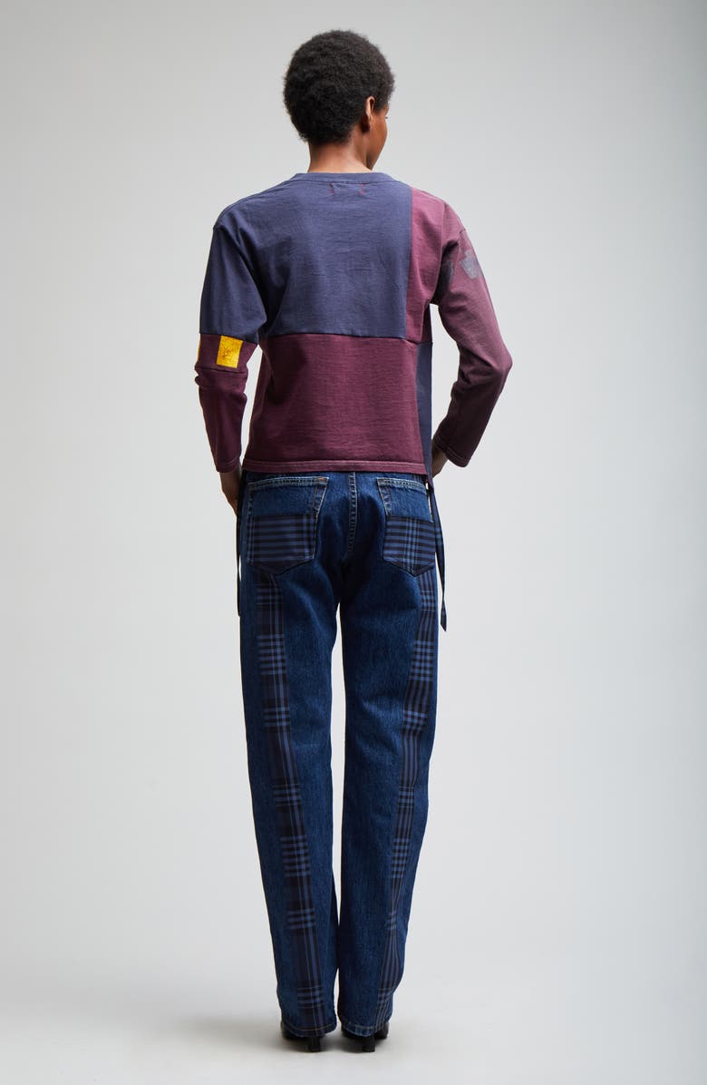 Rentrayage Varsity Patchwork Graphic Tee, Alternate, color,