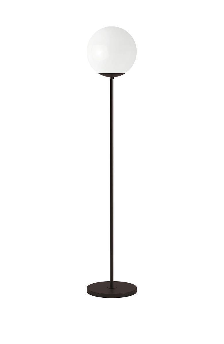 ADDISON AND LANE Theia Globe & Stem Floor Lamp - Blackened Bronze, Main, color, 