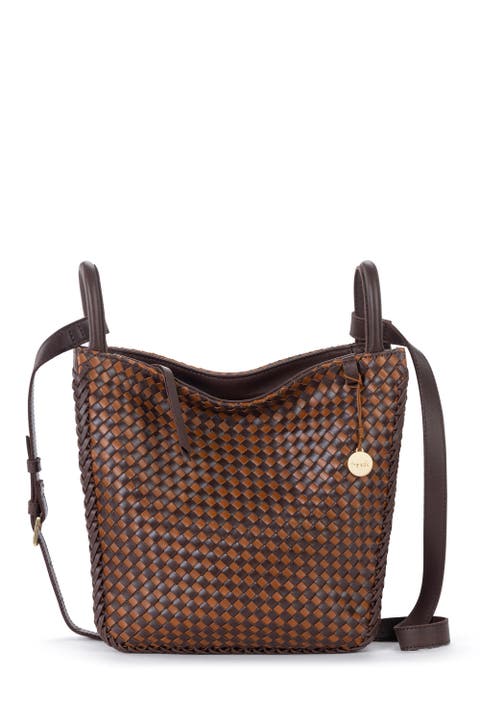 Loz Feliz Crossbody Woven Leather Bag