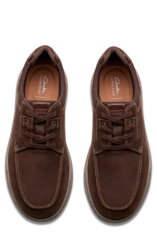 Clarks Men's Craftwell Moc Dress Casual Lace Up Sneakers In Brown
