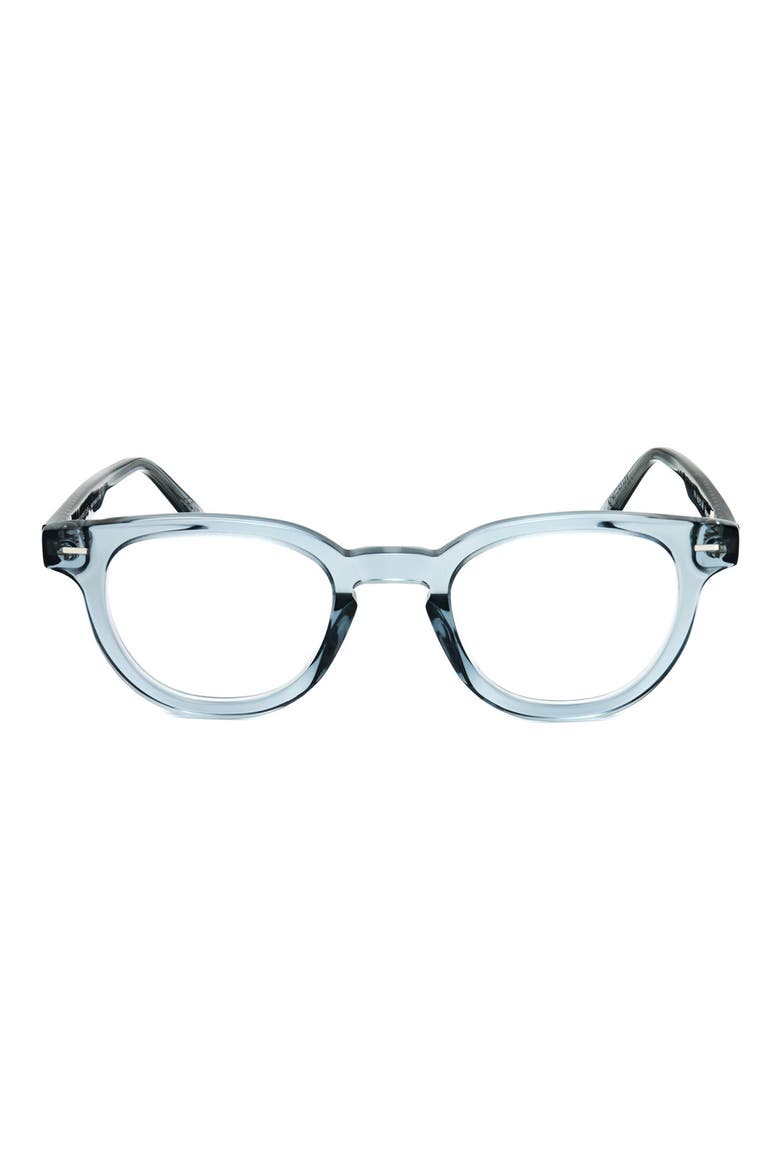 53mm Rectangular Reading Glasses, Main, color, BLUE