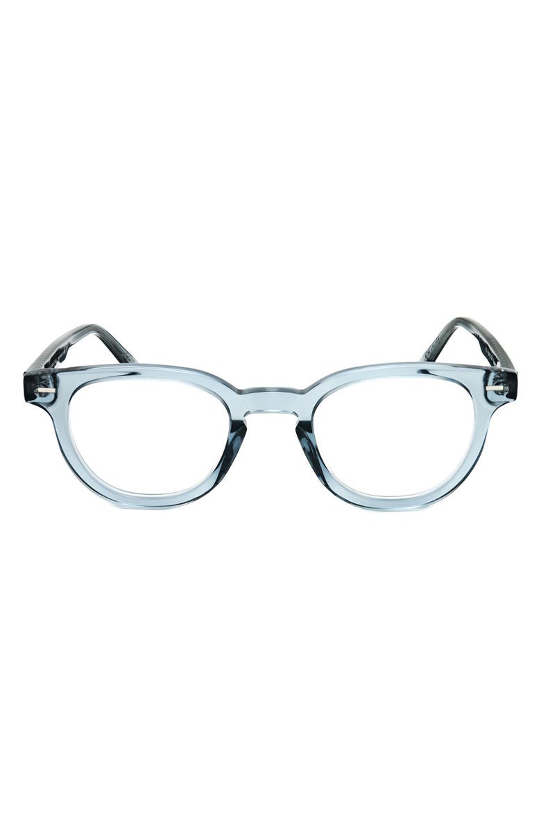 SUPER by RETROSUPERFUTURE<sup>®</sup> 53mm Rectangular Reading Glasses, Main, color, Blue