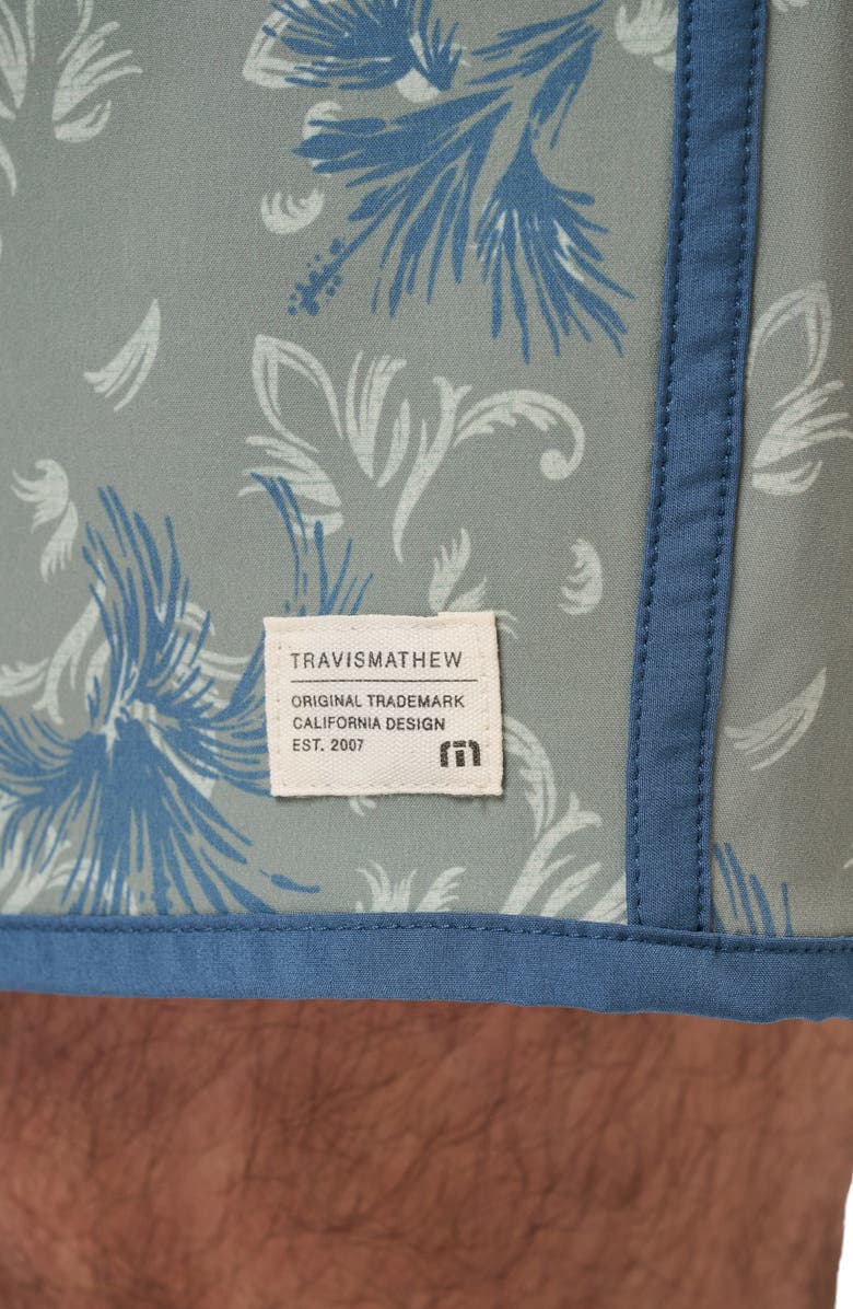 TravisMathew Ocean Opulence Board Shorts, Alternate, color, Sea Spray