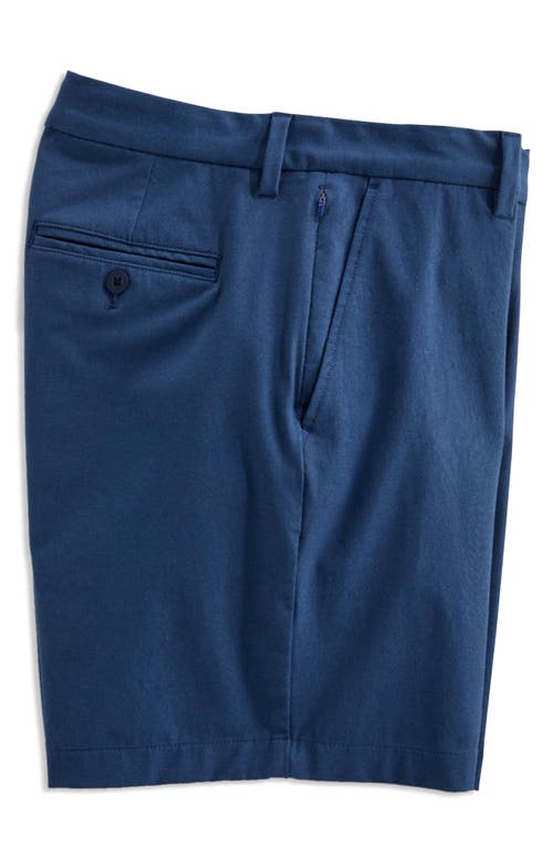 Vineyard Vines On-the-go Water Repellent Shorts In Blue Blazer