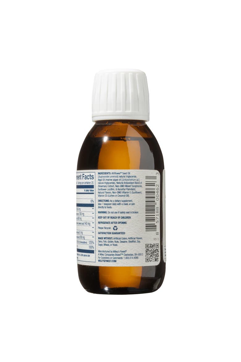 Catchfree Omega - Vegan, Non-Gmo Fish Oil Alternative - Full Spectrum Omega-3 Liquid Supplement With Organic Plant-Based Algae Oil - Tropical Mango Flavor - 4.23 Oz, Alternate, color, None