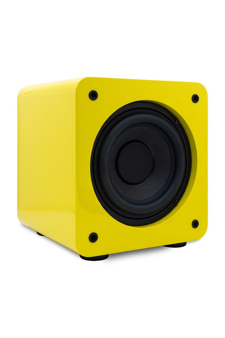S6 Powered Subwoofer, Alternate, color, Limoncello Yello