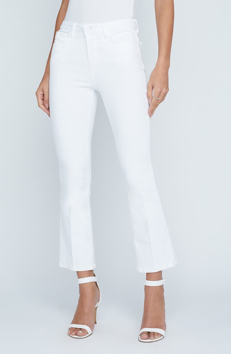 L'AGENCE Mira Crop Micro Bootcut Jeans, Main, color, 