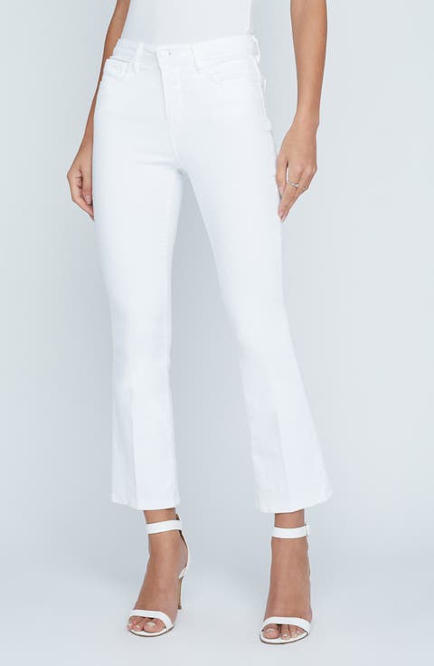 Mira Crop Micro Bootcut Jeans