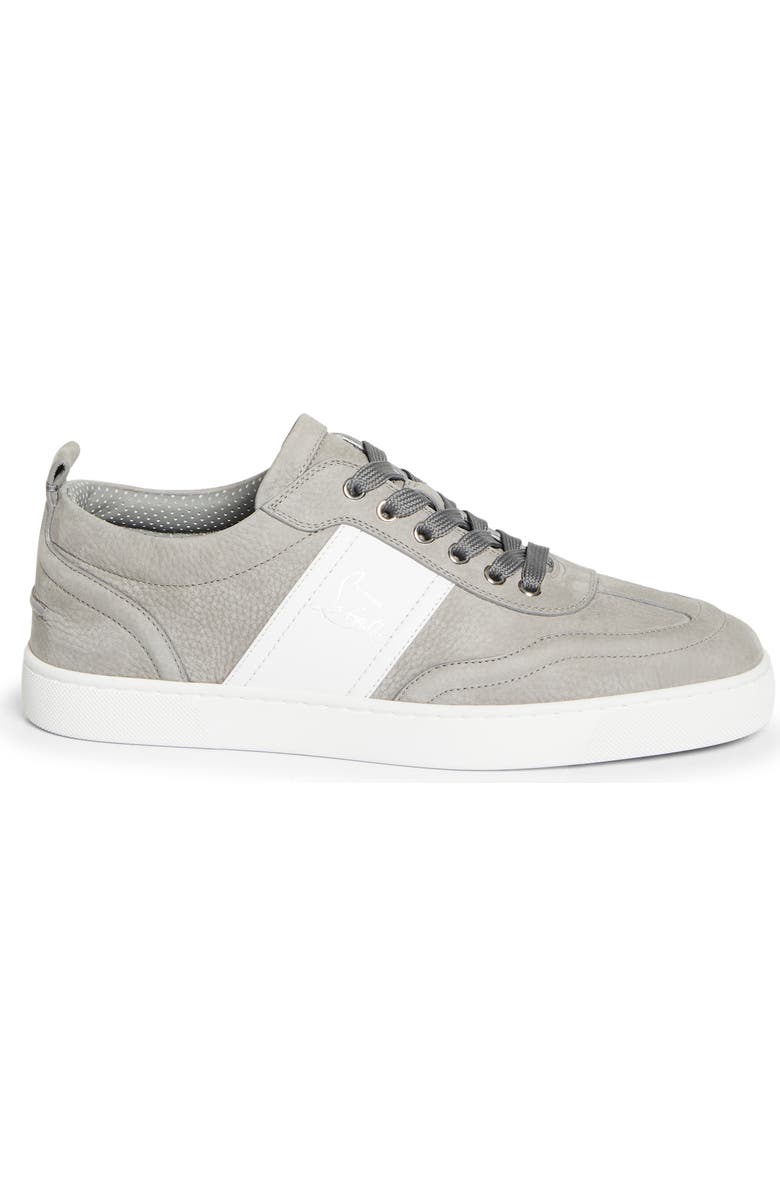 Christian Louboutin Retero Sneaker, Alternate, color, Phantom Grey/ White