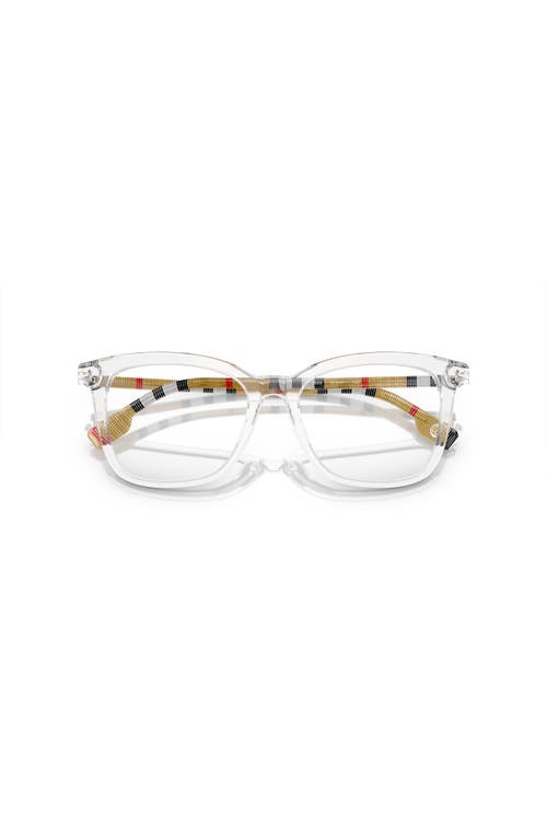 Burberry 52mm Square Optical Glasses In White