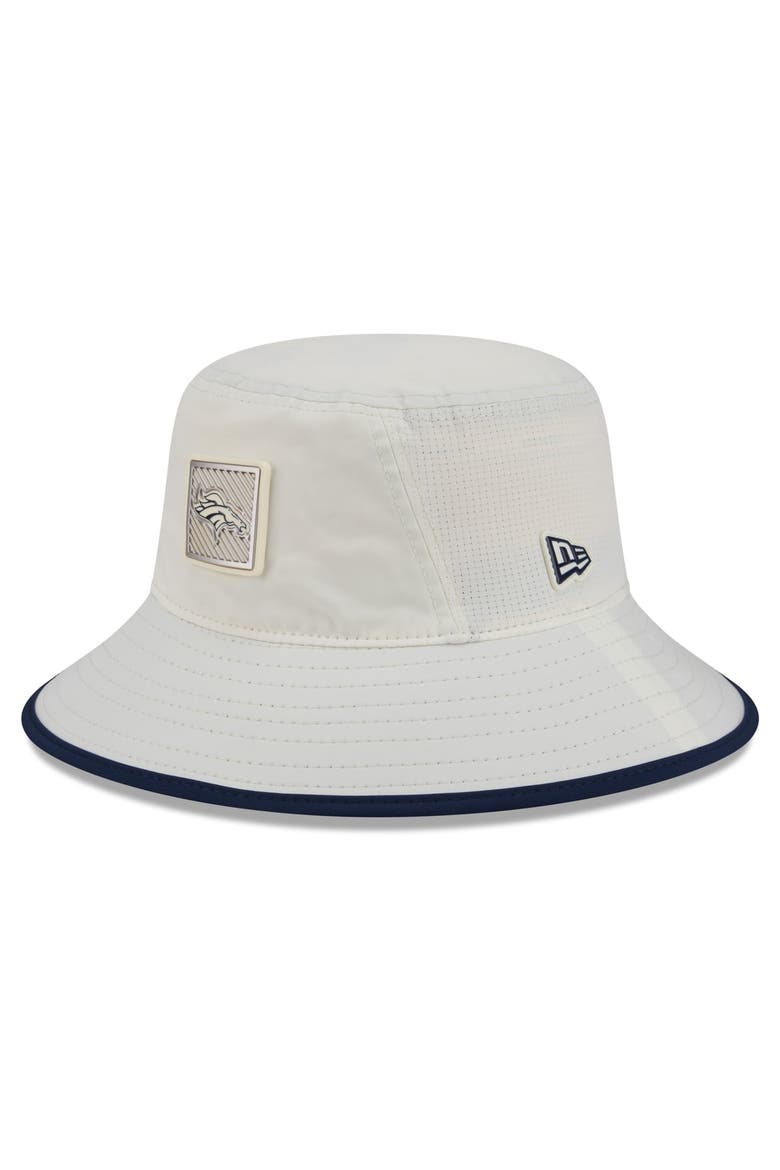 Men's New Era  Cream Denver Broncos 2026 NFL Training Camp Sport Bucket Hat, Main, color, Cream